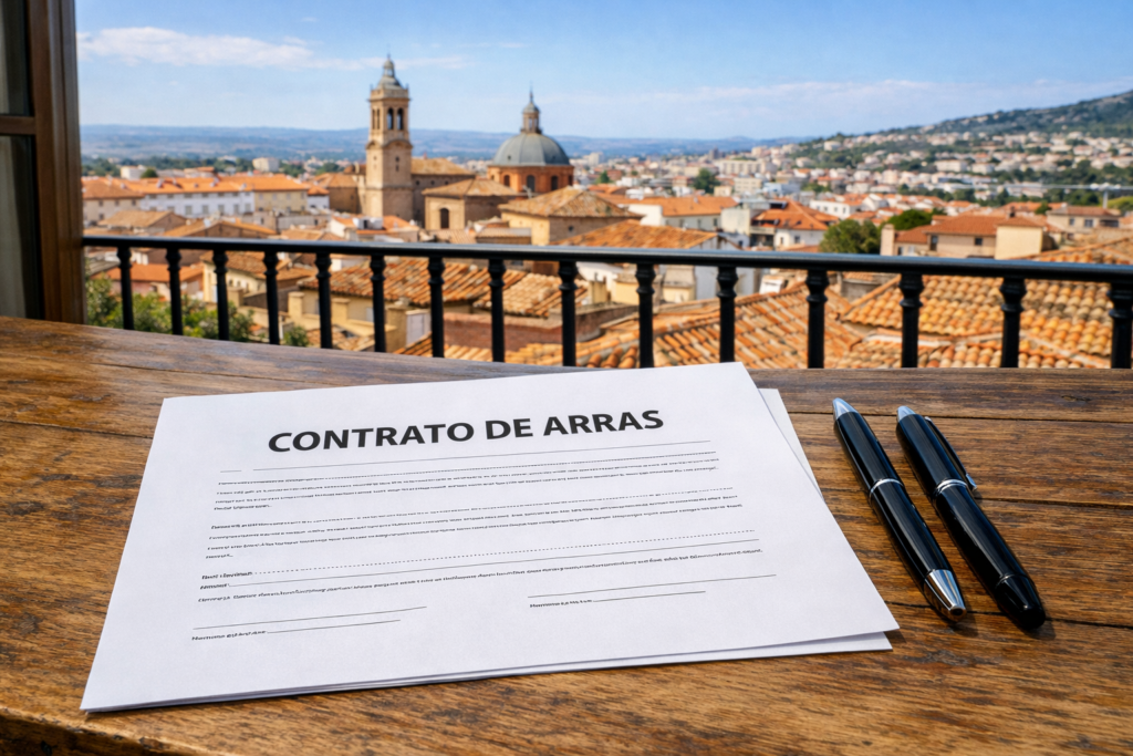 Contrat d&rsquo;arras en Espagne : guide pour acheteurs français 2026