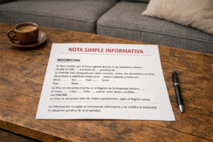 nota simple